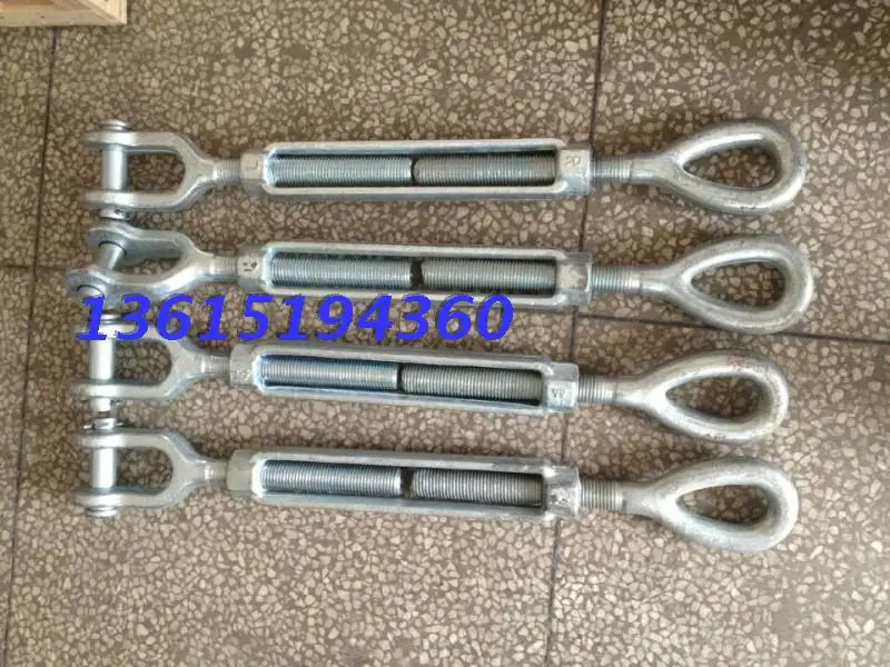 

Оцинкованная американская мудуанская Стяжка типа OU 1-1/2*12 OO M36, тип UO, Такелажный винт