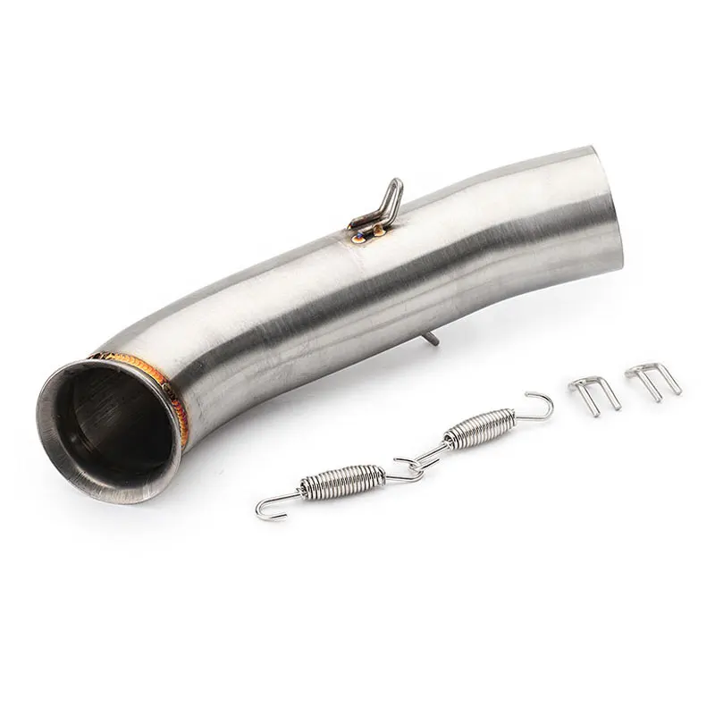 Мотоцикл выхлопной наконечник средней трубы Akrapovic Moto Escape средняя ссылка без