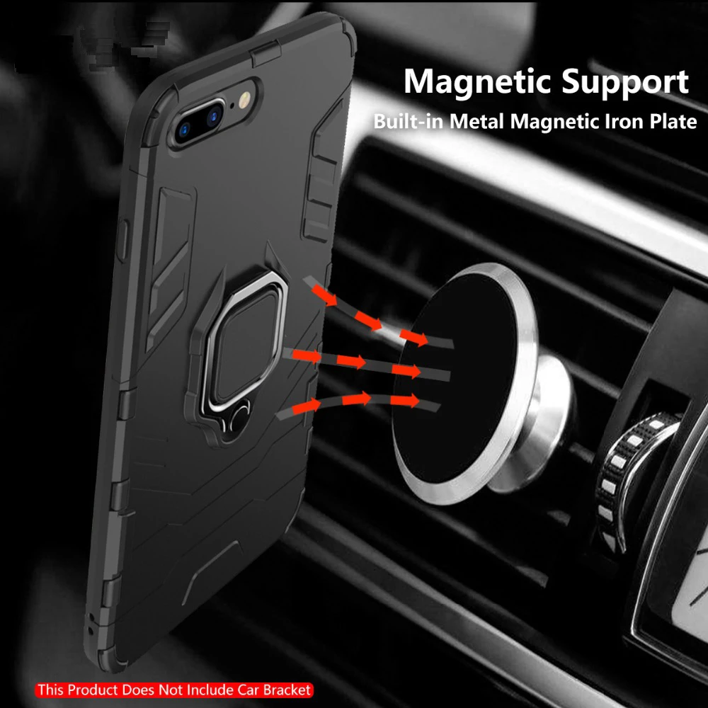 Роскошный чехол Yeuzoe с кольцом-держателем жесткая задняя крышка для iPhone 5 5S 6 6s 7 8 Plus