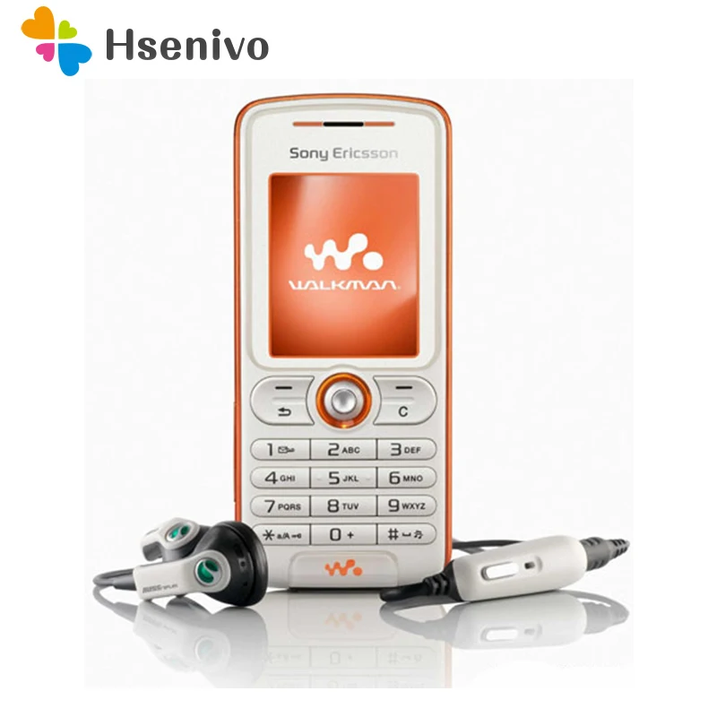 Sony Ericsson W200 отремонтированы Оригинальный разблокированный W200i мобильный телефон 1