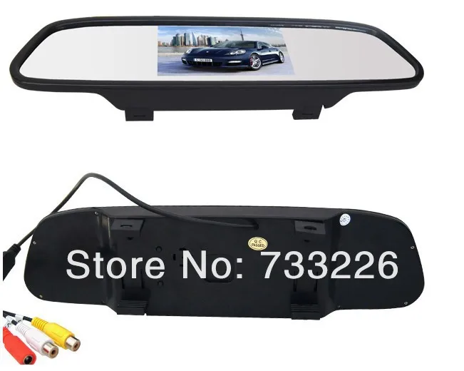 Auto Parking Monitor Reversing camera CCD Car Rear View Camera With Rearview Mirror For OPEL Vectra Astra Zafira Insignia | Автомобили и