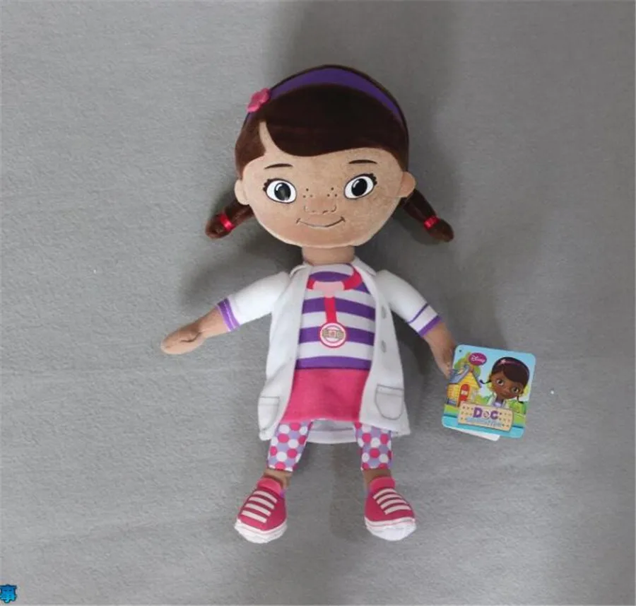 1 шт. оригинальный Doc McStuffins плюшевые мягкие игрушки Dottie девочка кукла для детей и