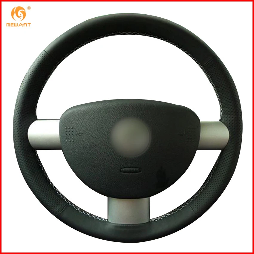 Чехол на руль MEWANT для 2004 2005 2006 2007 2008 2009 2010 VVolkswagen VW Beetle черная искусственная кожа