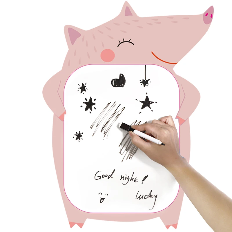 Доска для рисования Pinky Pig с ручкой креативная развивающая игрушка раннего
