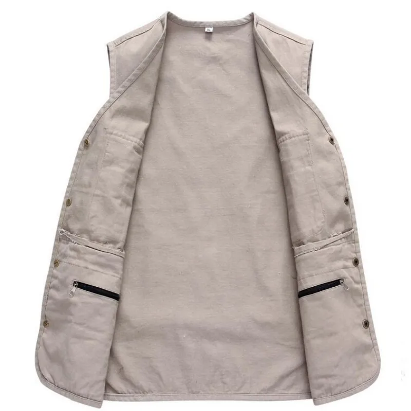 Мужской жилет для рыбалки на открытом воздухе с несколькими карманами фотографа