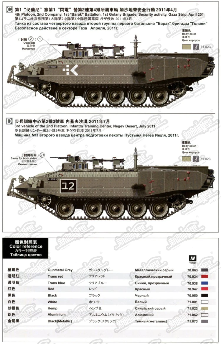 SS-008 1/35 Израиль ачзарит тяжелый бронированный транспортер позже Модель Строительный набор игрушка