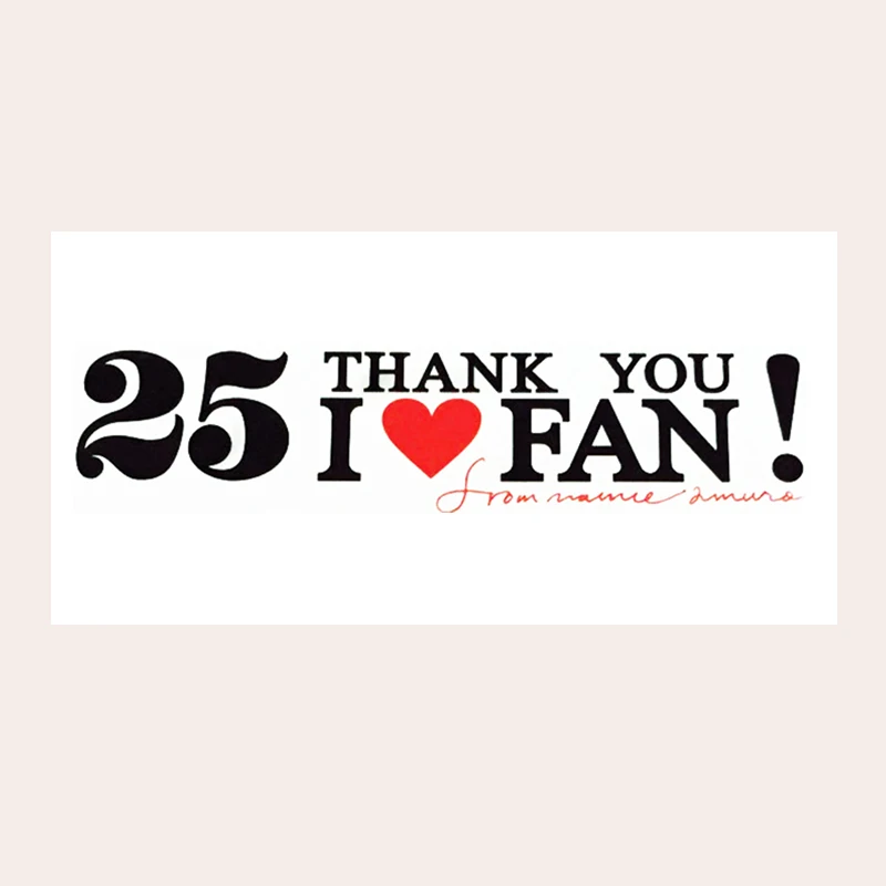 Новое горячее Amuro Namie наконец Пляжное дорожное полотенце 25th Thank You Final Sport для душа s