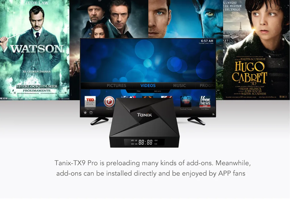 Tanix TX9 Pro Android 7 1 ТВ Box Amlogic S912 восьмиядерных процессор Bluetooth 4 1000 м LAN K HDMI медиа плеер