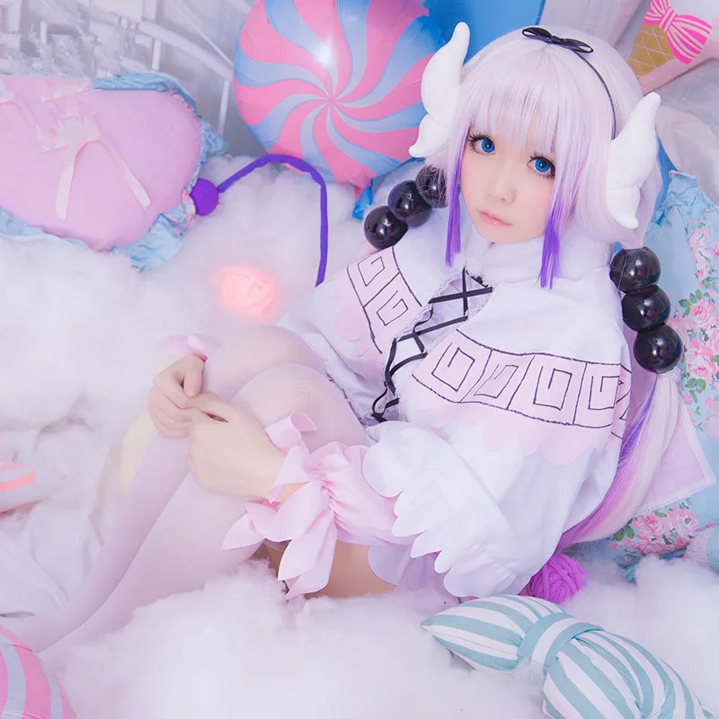 

Высококачественный костюм для косплея аниме Miss Kobayashi's Dragon Maid Cos KannaKamui Cos Милая Вечеринка на Хэллоуин кавайный костюм для женщин