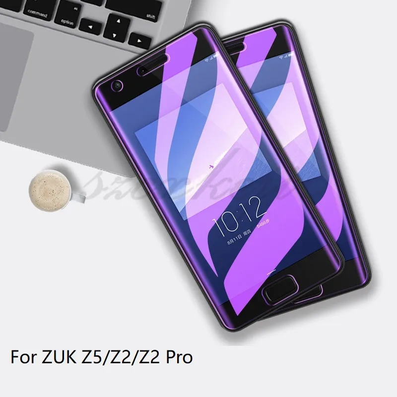 2 шт./лот 9H полное покрытие закаленное стекло для Lenovo ZUK Z5 Z2 Pro защита экрана