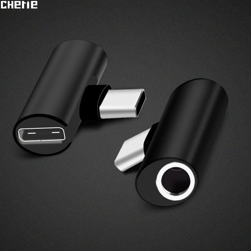 Адаптер для наушников Cherie с USB Type C на 3 5 мм зарядный кабель Samsung Xiaomi Huawei Aux