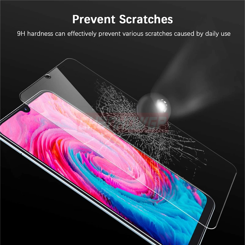 Закаленное стекло 9H для Samsung galaxy A50 SM-A505F A70 SM-A705F Защита экрана A10 A30 A40 M10 M20 пленка |