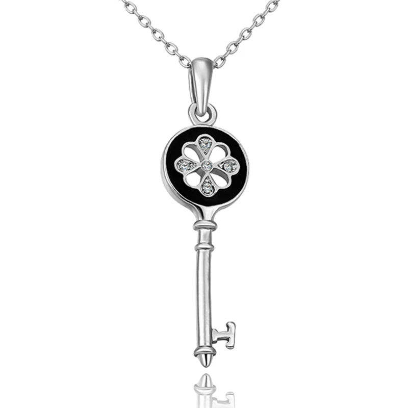 Новый 2016 ожерелье женщины ювелирные изделия 18 К золотые ожерелья и подвески LECJUGBH