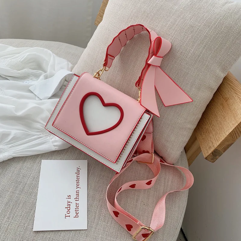 BILLETERA Love сумка для девочек на одно плечо модная сумки | Багаж и