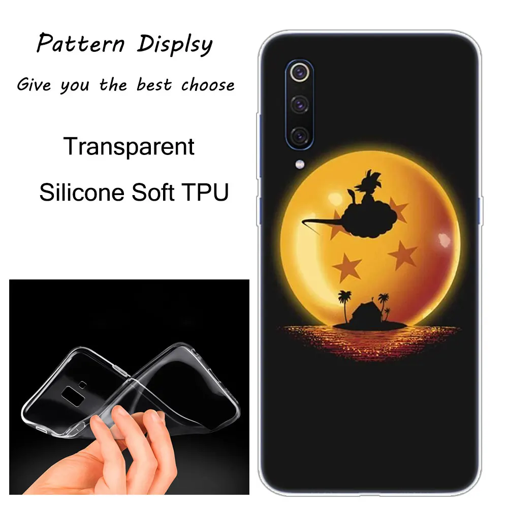 006 Горячая аниме Dragon Ball Z Son Goku мягкий чехол для Xiao mi Pocophone F1 mi 5X A1 6X A2 8 SE Lite Play mi x3 9 9SE 9T Pro CC9 - Цвет: 006