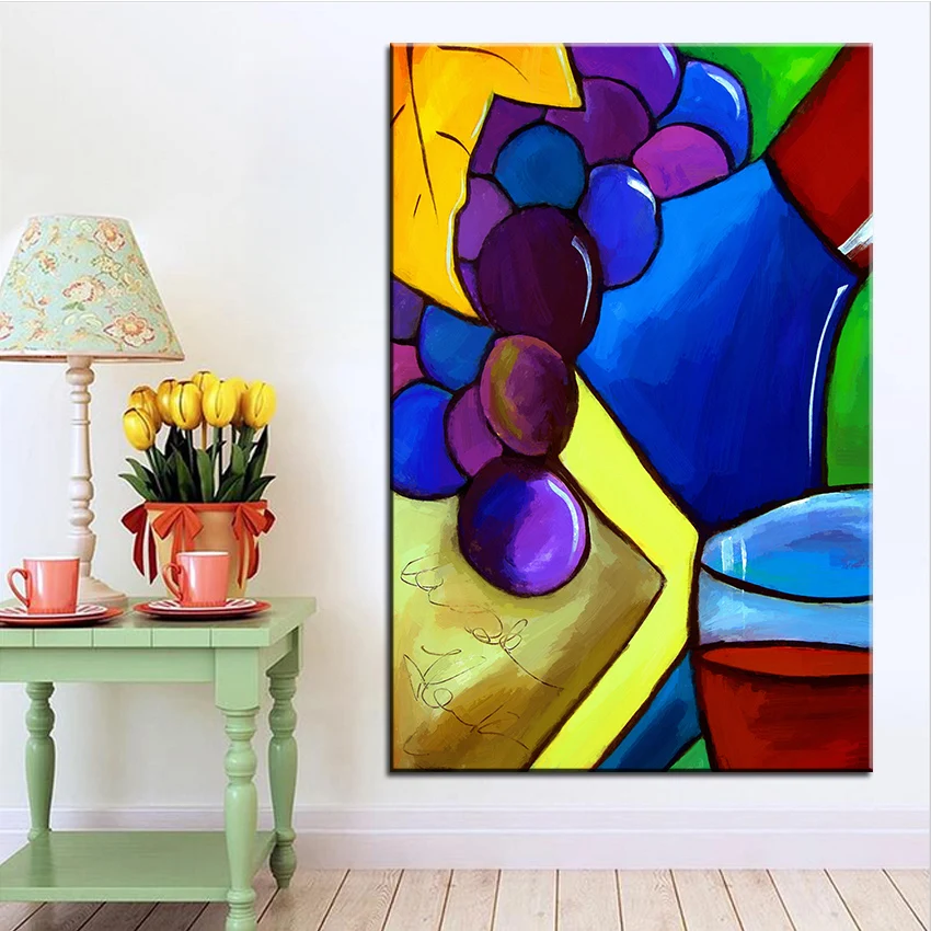 

Large size Printing Oil Painting sideways Wall painting POP Art Wall Art Picture For Living Room painting No Frame