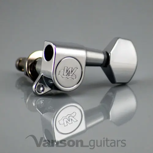 

6 in-Line NEW Wilkinson WJ07 Tuners Machine heads f Chrome