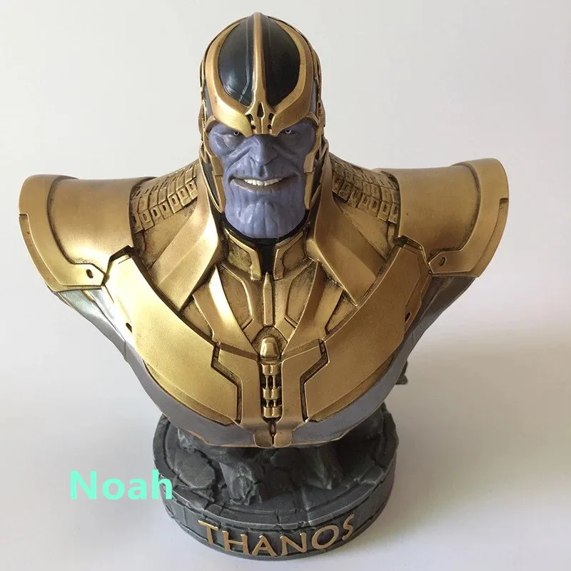 7 &quotМстители танос Megamind Статуя Бюст доспехи половина длины фото или портрет