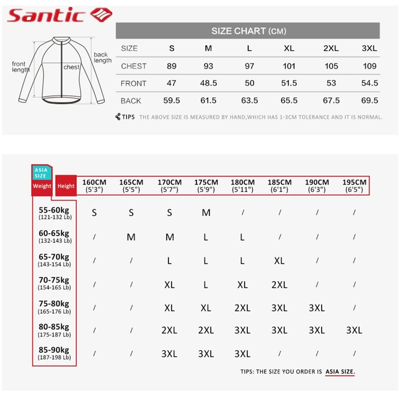 Santic осень-зима Pro майки для велоспорта MTB катания на горных велосипедах дышащая с
