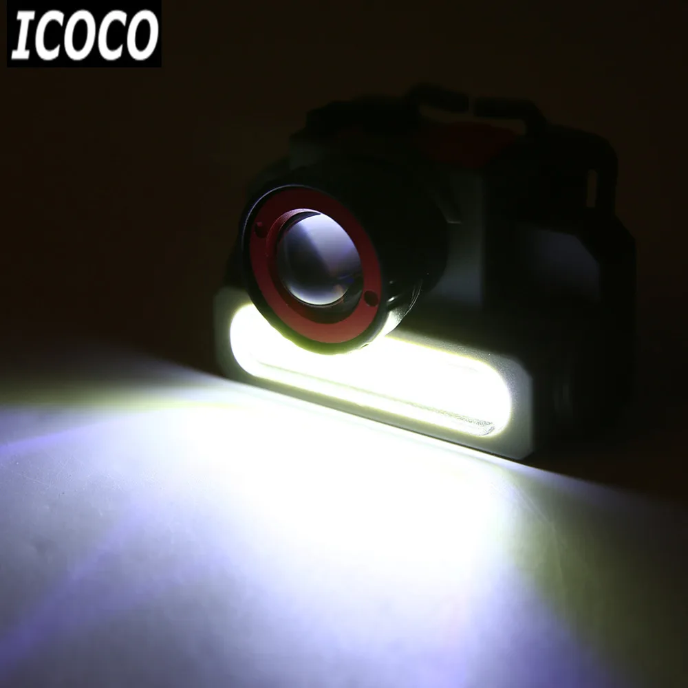 ICOCO СВЕТОДИОДНЫЕ Фары многофункциональный Алюминиевого Сплава Регулируемая