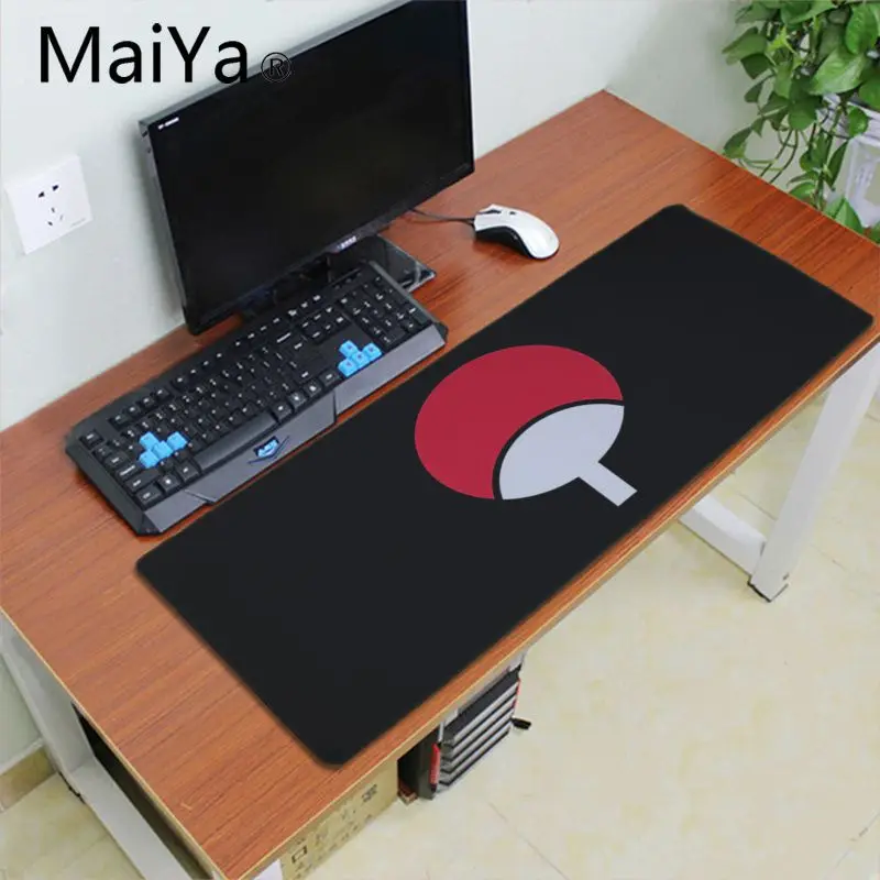 Lock Edge 30X70cm Maiya Naruto Японские Аниме Игровые мыши для ноутбука коврик для мыши фиксирующий край игровой коврик для мышки с Аниме Коврик для мыши коврик скорость планшет коврик для мыши - Цвет: Lock Edge 30X70cm