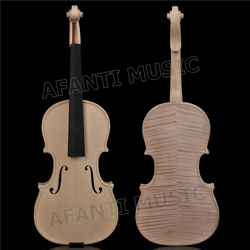 4/4 скрипка задняя Дека из огненного клена и по бокам/AFANTI скрипки (AVL 900)|4/4 violin|violin