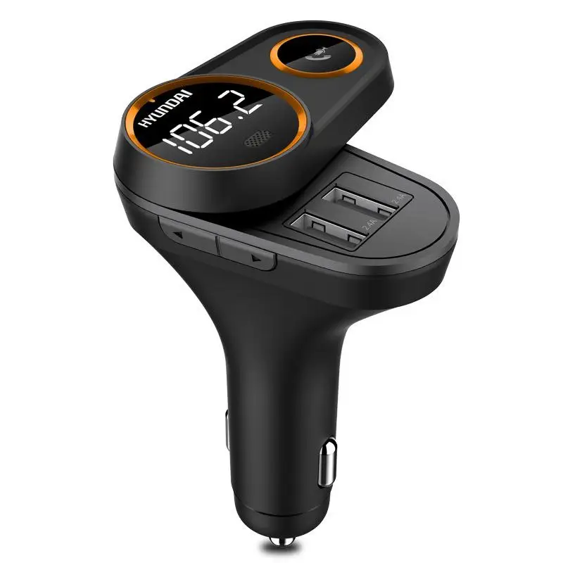 Bluetooth автомобильное FM зарядное устройство MP3 передатчик с двойной зарядкой USB