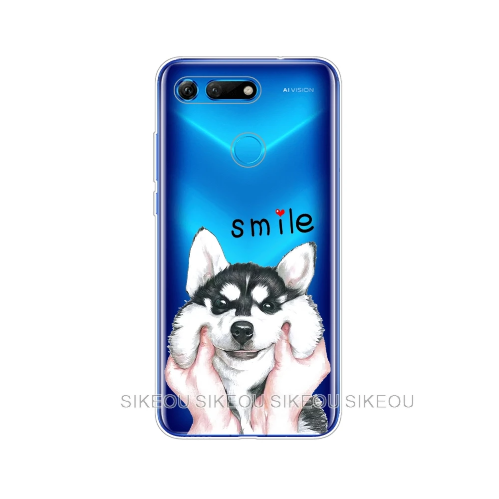34648 Чехол для huawei Honor View 20 V20, чехол из ТПУ, мягкий силиконовый чехол для Honor V20, чехол с мультяшным животным - Цвет: 34648