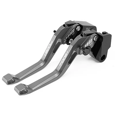 titanium New 1 pair Adjustable CNC motorcycle Clutch Brake Levers For Kawasaki Z900RS Z900 RS Handle - Цвет: titanium