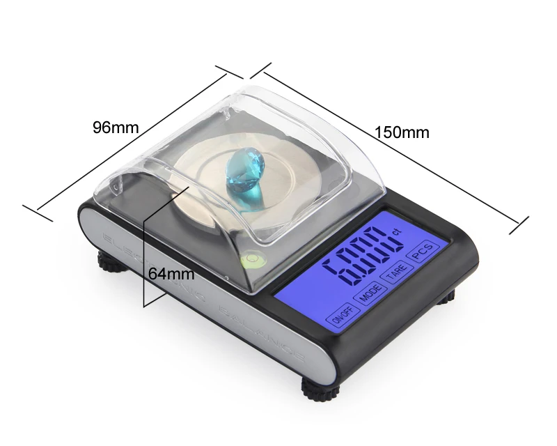 Высококачественные лабораторные весы с высокой точностью 50 г 0 001 ювелирные