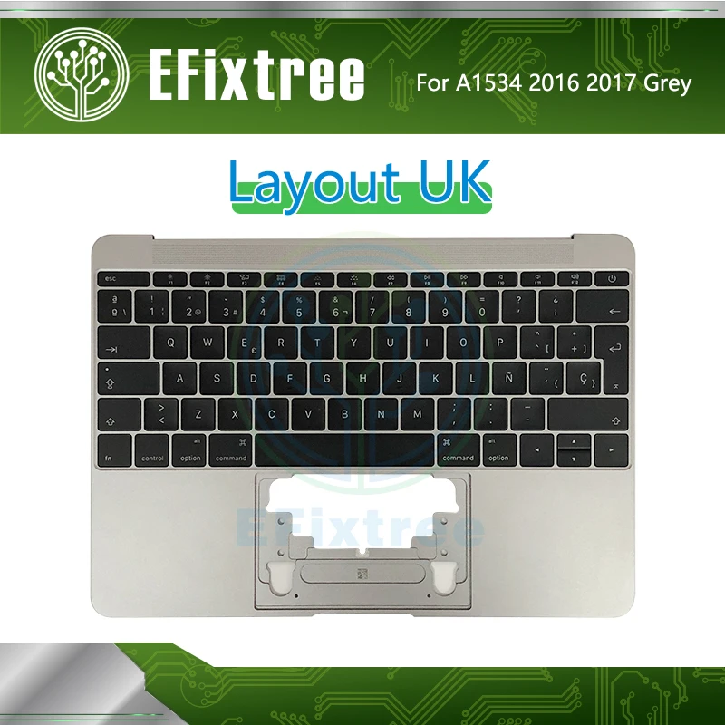 

Чехол для Macbook Retina 12 дюймов A1534 с клавиатурой, английская раскладка