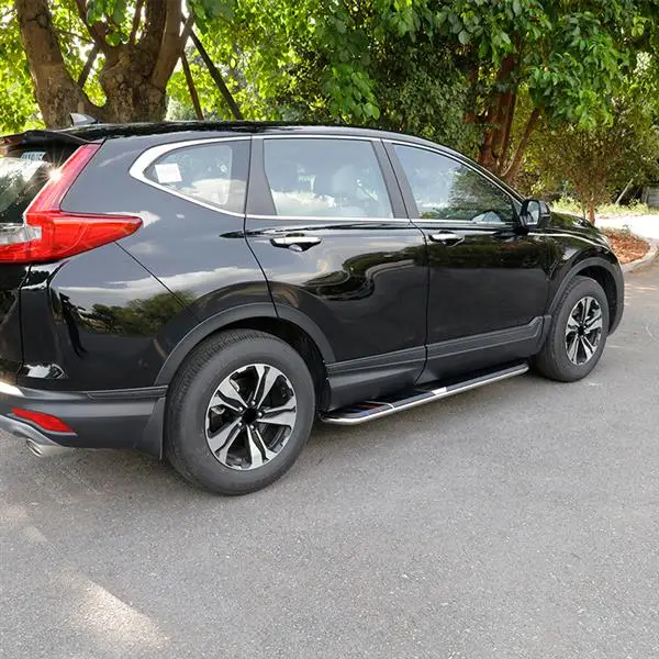 Подходит для HONDA CRV CR V 2017 2018 2019 2020 Беговая доска боковая ступенчатая Nerf Bar Высокое
