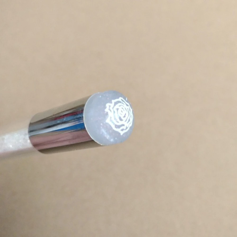 Ногтей Книги по искусству Кисть Губка Dual Head моющиеся трансферная печать шаблон