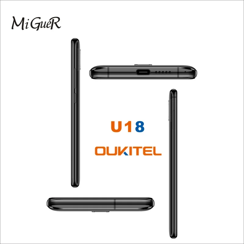 OUKITEL U18 Face ID мобильный телефон 5 85 'ད: 9 Полный Экран 4 GB + 64 21.0MP 13.0MP Android 7 0 MTK6750T Octa