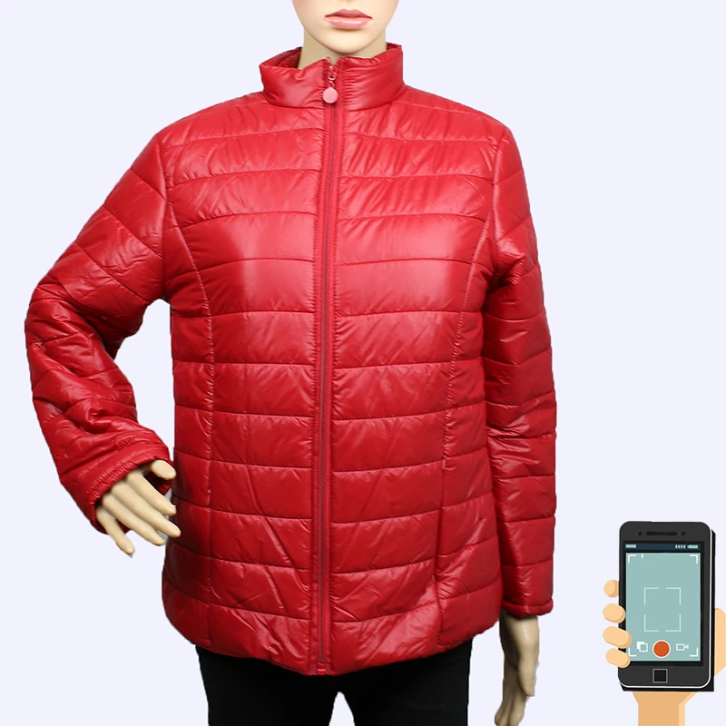 Женская короткая куртка модный Ультра-светильник на весну 2019 повседневная