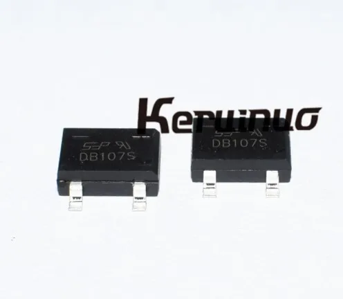 DB107S SMD 100pcs 100 PCS SMD DB107S DIP DB107 1A 1000 V DB107S одной фазы диодный выпрямительный мост - Цвет: DB107S SMD 100pcs