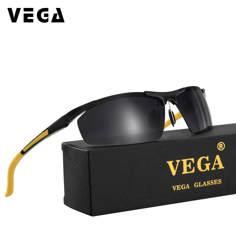 VEGA лучшие Поляризованные спортивные солнцезащитные очки для байкеров водителей