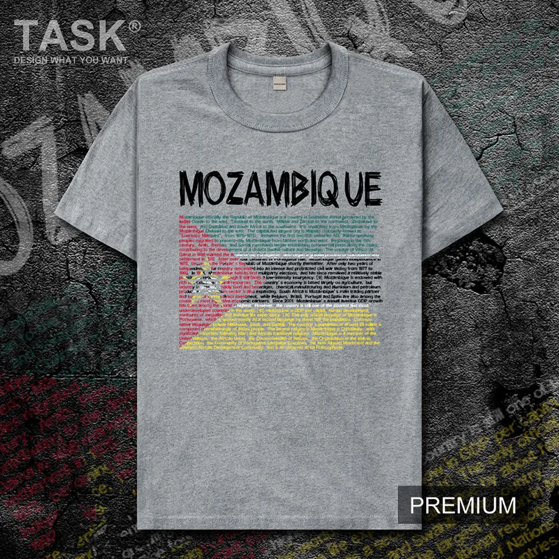 MOZ Mozambican Мужская футболка Новые Топы футболки Одежда с коротким рукавом свитер