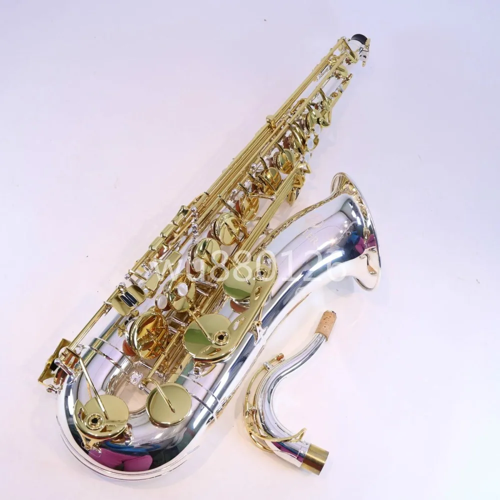 Jupiter JTS 1100SG бренд Bb Tenor саксофон латунь посеребренный корпус золотой лак ключ B