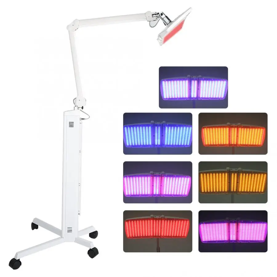 7 Color PDT LED Light Beauty Photodynamic Lamp Acne Treatment Skin Rejuvenation Anti-aging Acne Remover Anti-wrinkle Machine
