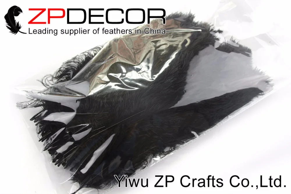 Zpdecor 20-25 см(8-10 дюймов) Хорошее качество 50 шт./партия фантастическое B окрашенное украшение страусиные перья для свадьбы
