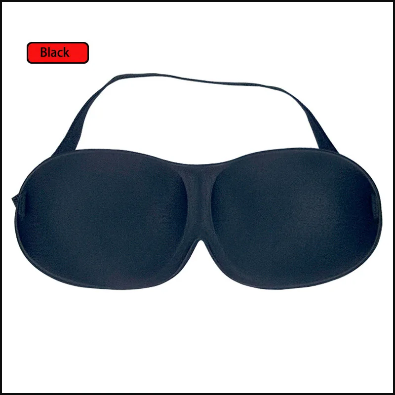 Маска для сна 3D натуральная повязка на глаза мягкая портативная мужчин и женщин