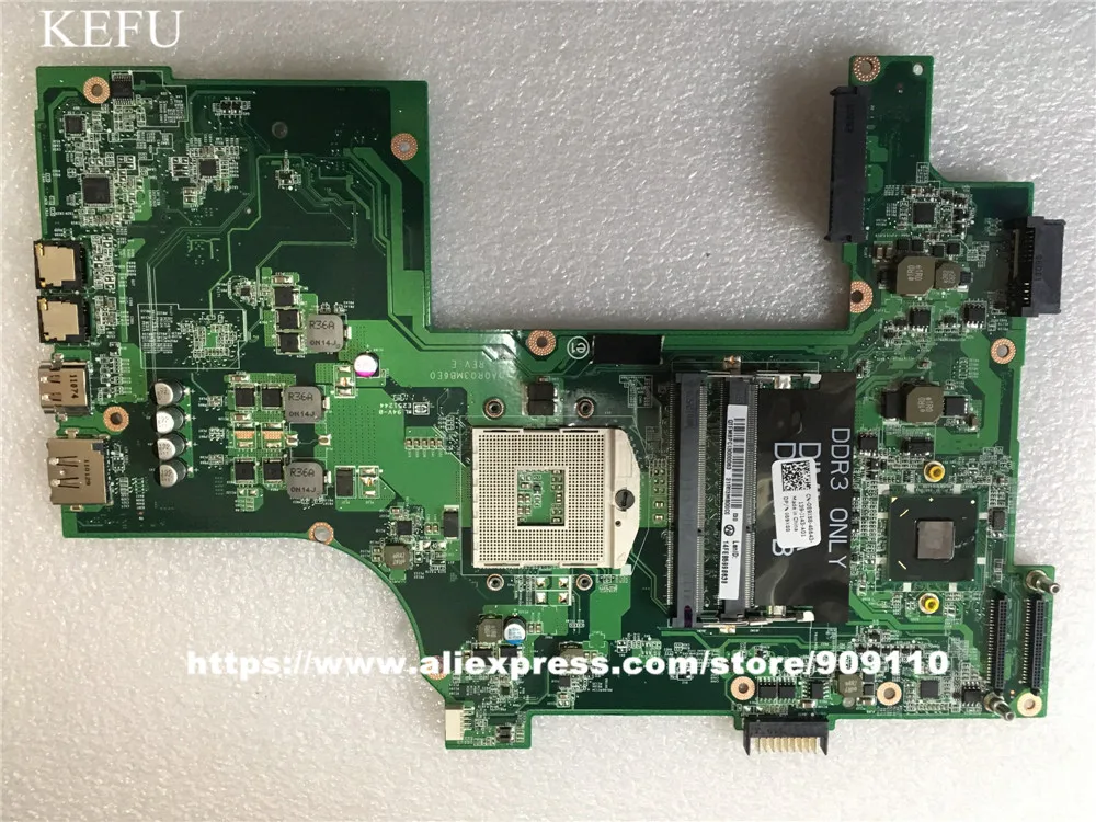 KEFU CN 089X88 89X88 для Dell 17R Vostro 3750 материнская плата ноутбука DA0R03MB6E1 REV: E ноутбука|Платы
