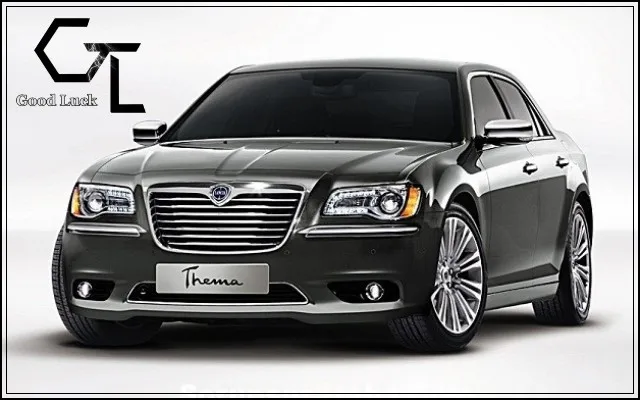 Для Lancia Thema 2011 ~ 2014 Интеллектуальные динамические треки задний HD CCD вид задняя
