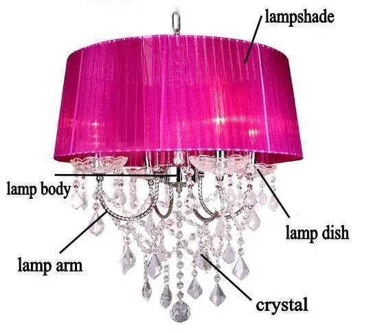 14 цветов абажур 4 шт держатель лампы ткань светильник люстра|chandelier chandelier|lamp shades