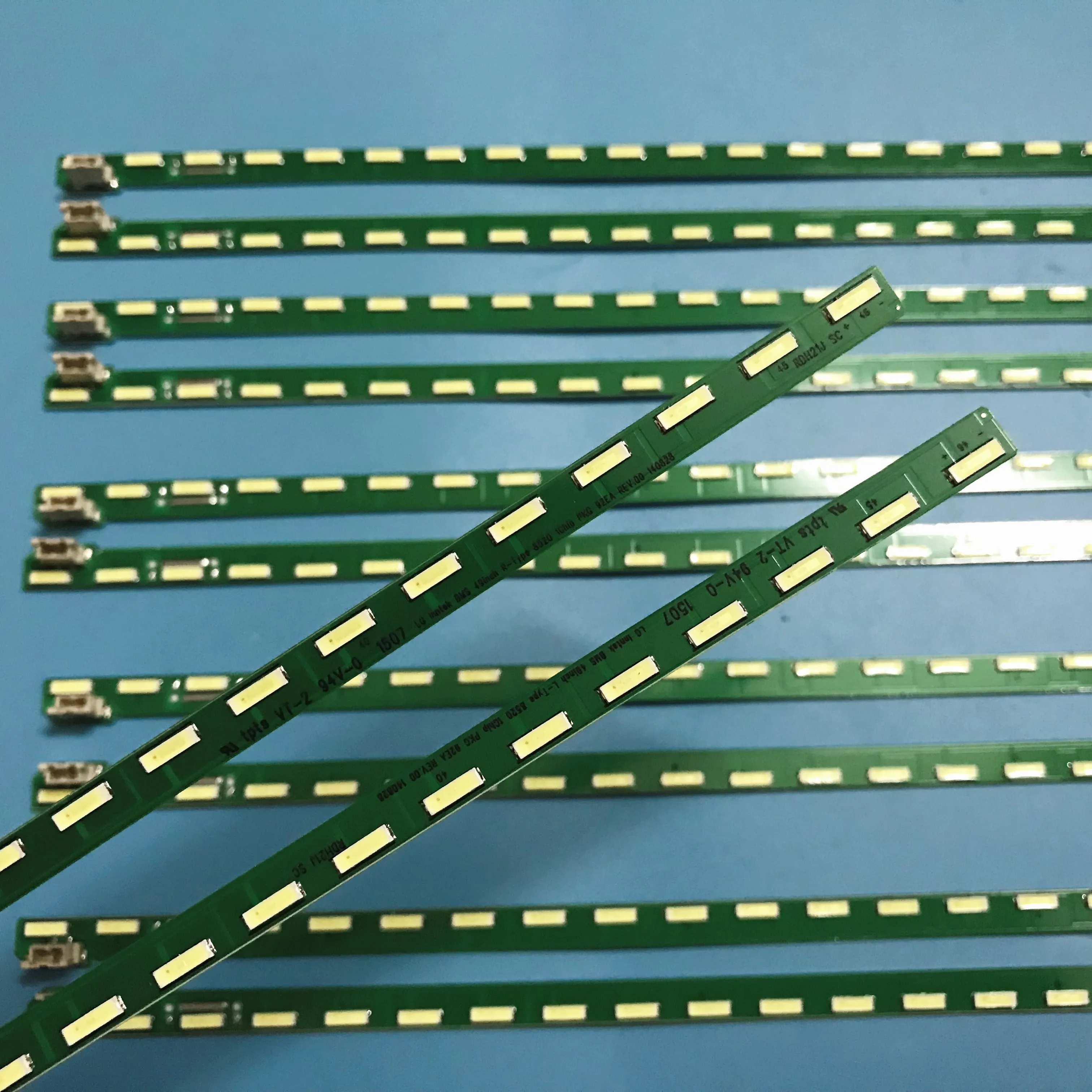 Новый 5 комплектов = 10 шт. 46LED 537 мм Светодиодная подсветка полоса 49 дюймов FHD R L тип