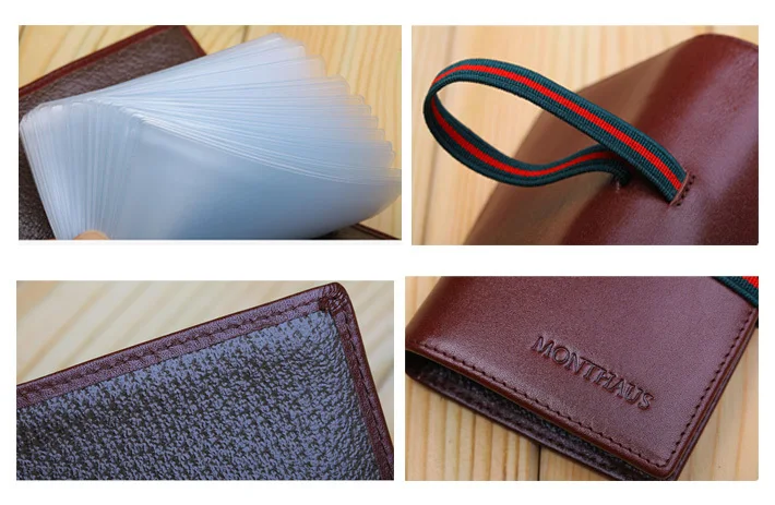 Новинка 2018 чехол-бумажник из натуральной итальянской кожи для визиток и