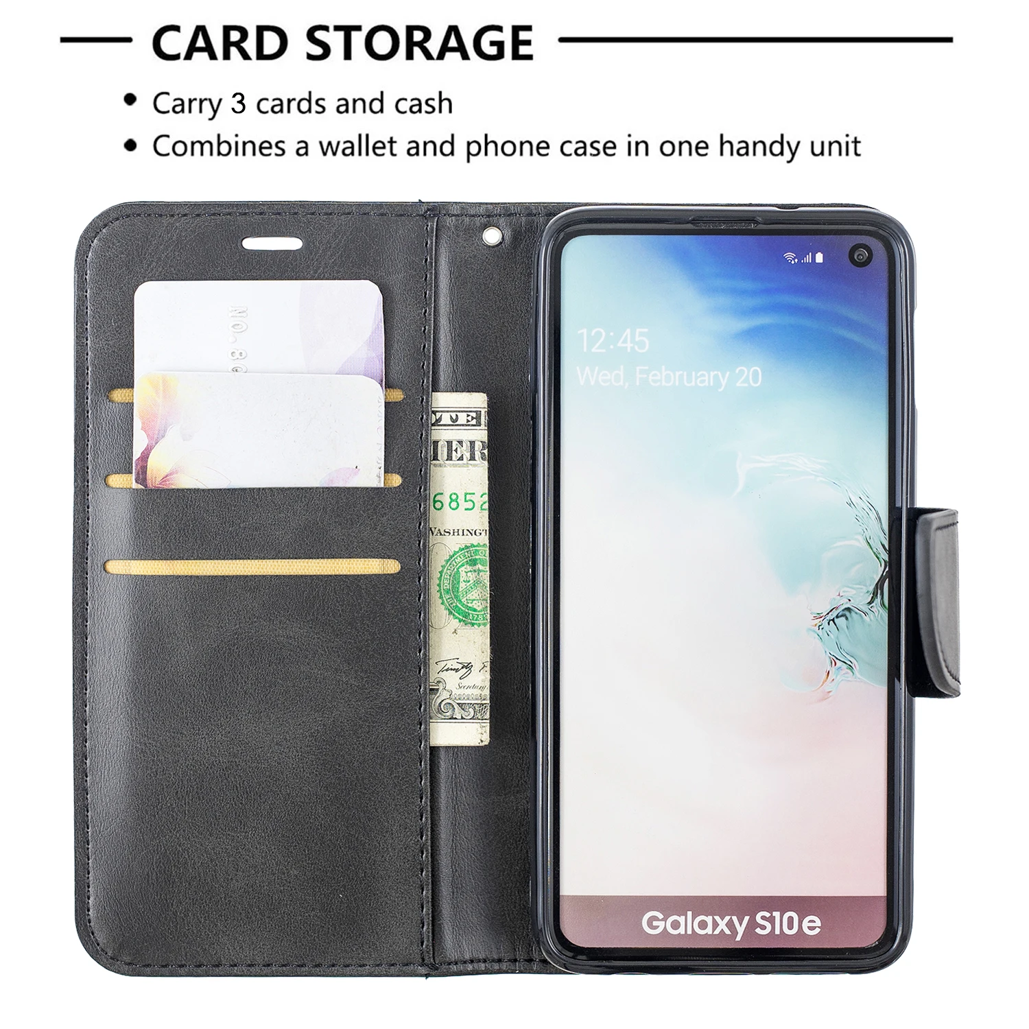 Чехол бумажник Etui Coque чехол для Samsung Galaxy S7 S8 S9 S10 Plus Edge S10E с откидной крышкой