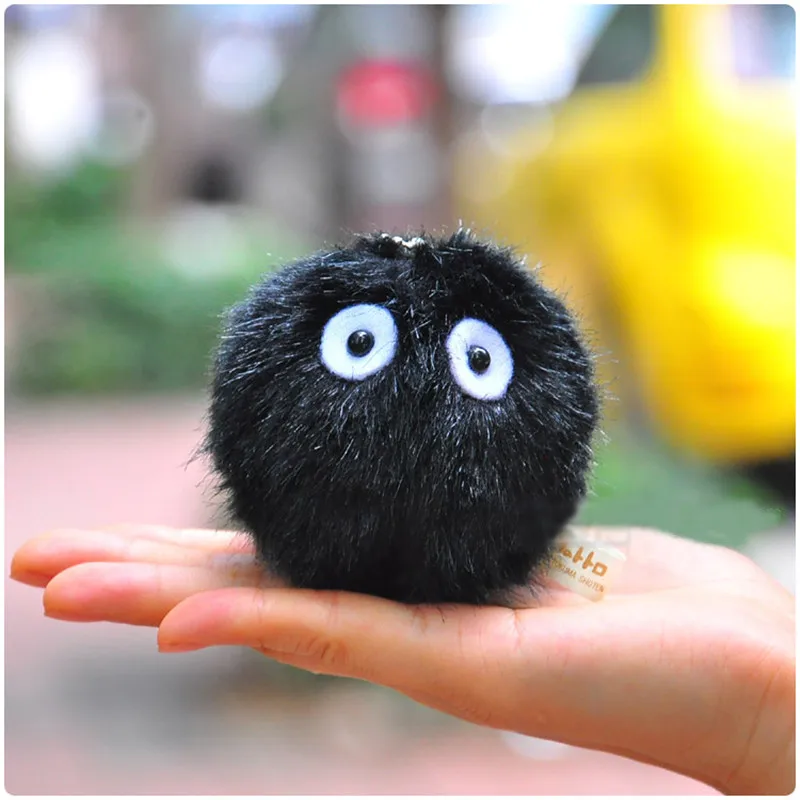 2020 Новинка Тоторо уголь брикет плюшевые игрушки одна штука мини Плюшевые черные