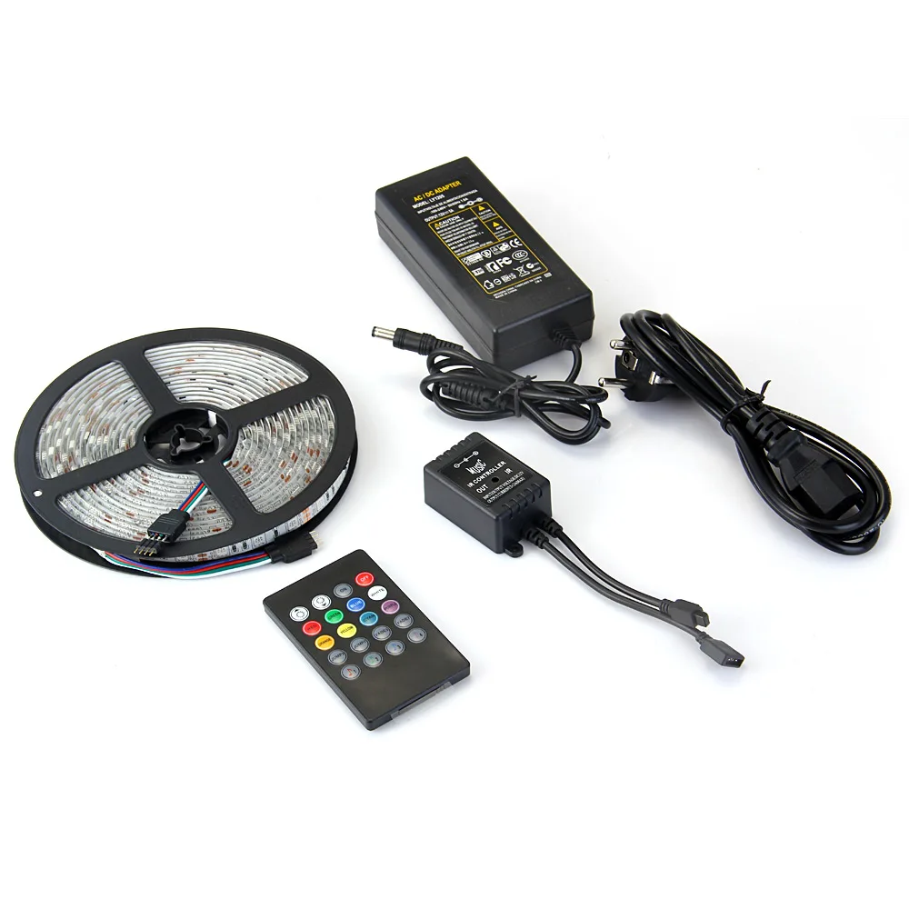 Оригинальный DIY Светодиодные ленты свет с голосовой контроллер IP65
